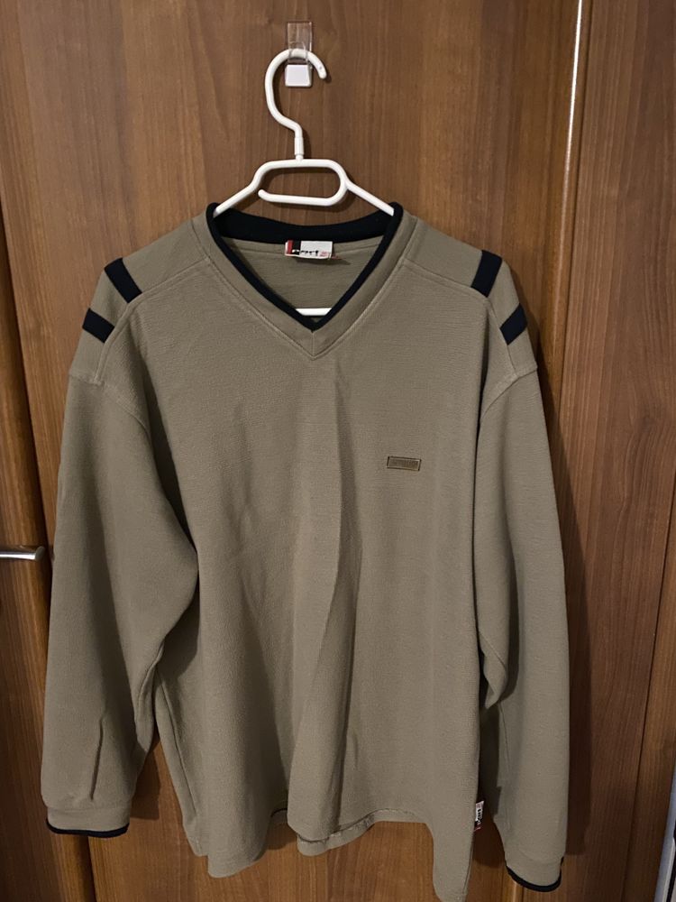 Męski sweter khaki