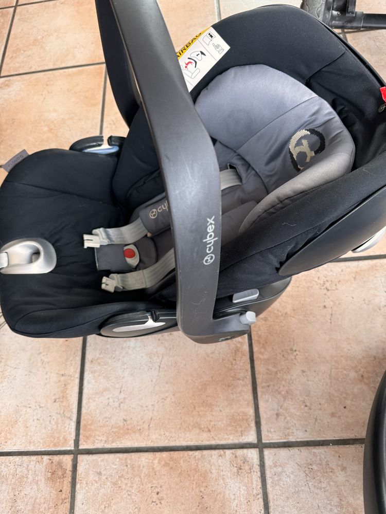 Wózek 3 w 1 Tako Baby plus baza Cybex