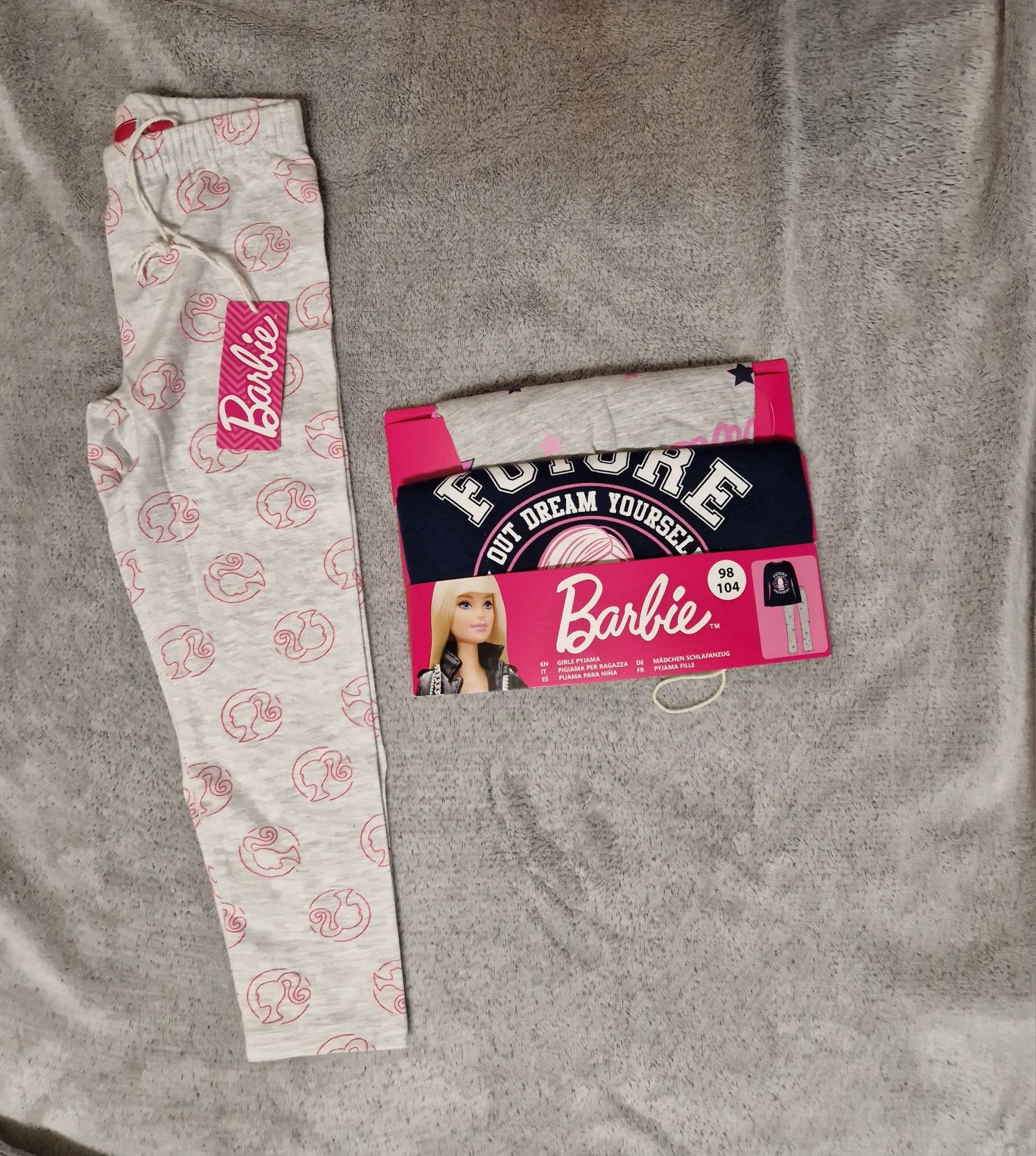 Zestaw piżama i legginsy Barbie 98/104