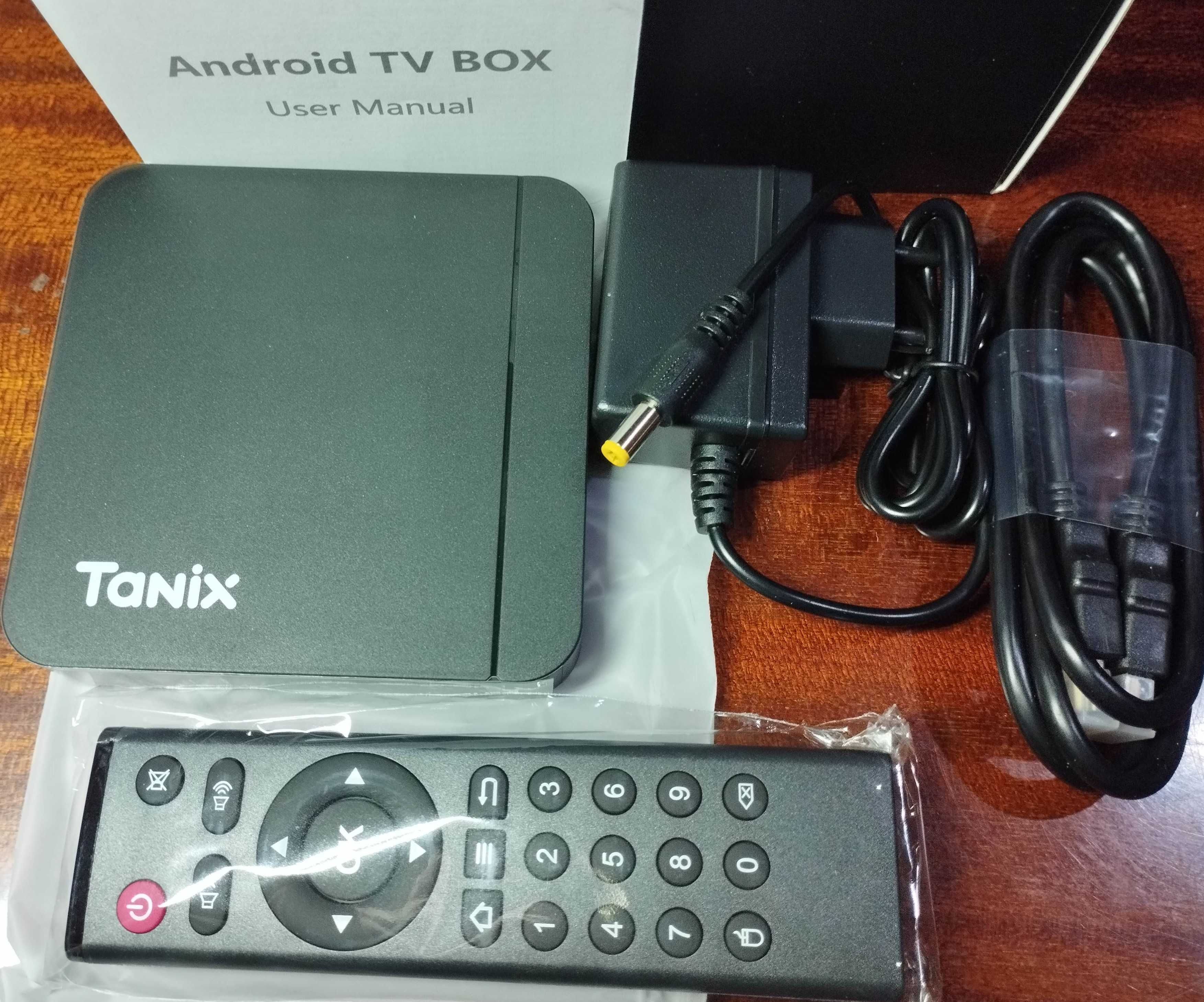 Смарт приставка Smart tv box Tanix, Android 11, Amlogic