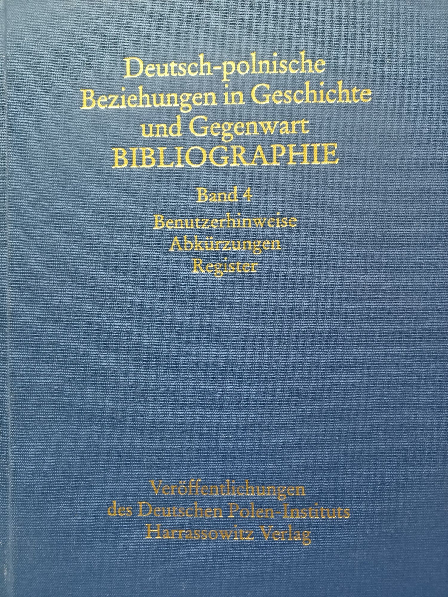 Deutsch-polnische beziehungen bibliographie 2000