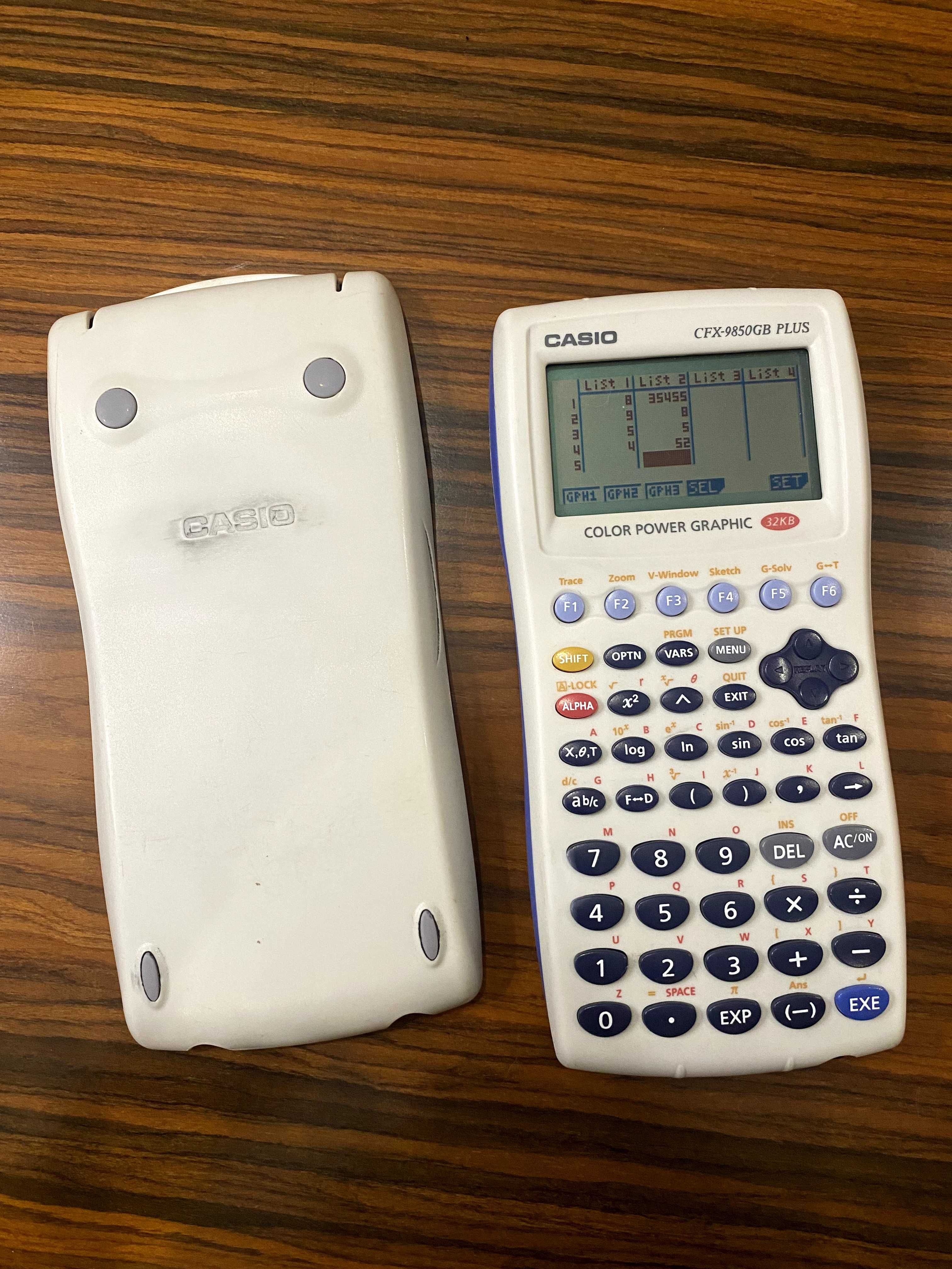 Calculadora Casio CFX-9850 Plus