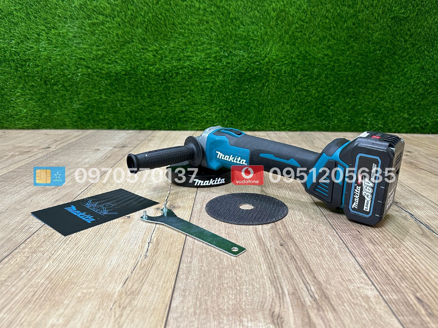 Набір 2/1 Makita Болгарка DGA504 + Шуруповерт DHP485BL 2АКБ 36V 8Ah
