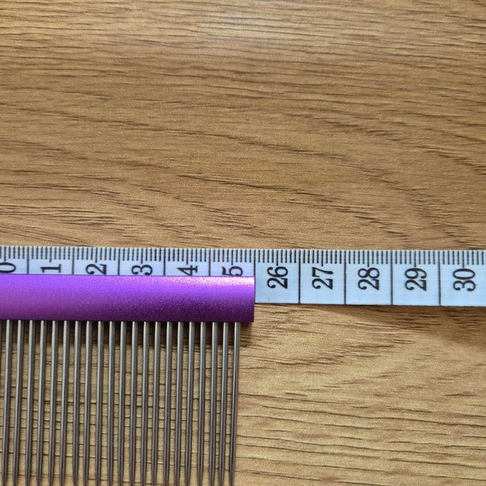 Duży profesionalny grzebień do pielęgnacji zwierząt