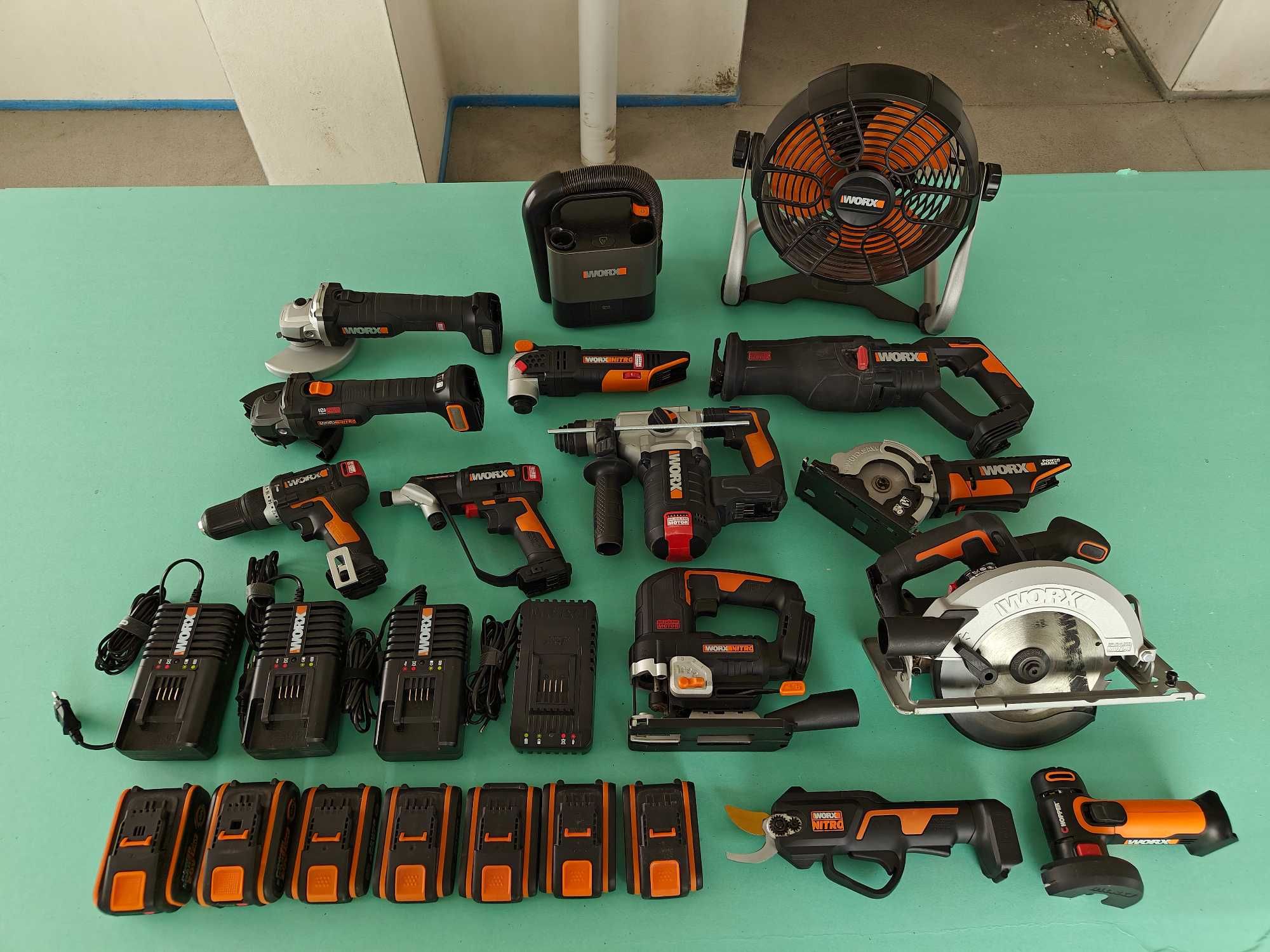 WORX/WORX Nitro - zestaw elektronarzędzi, elektronarzędzia