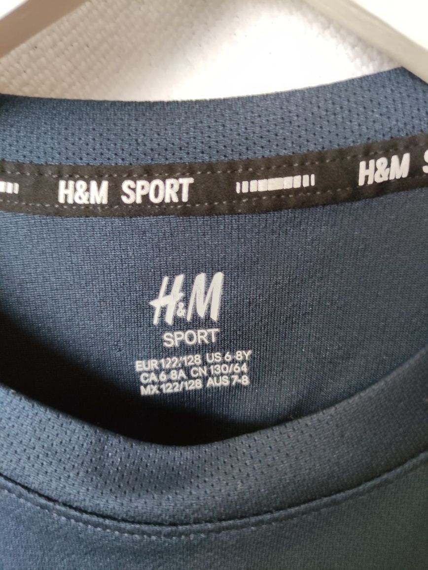 Koszulka chłopięca H&M Sport krótki rękaw