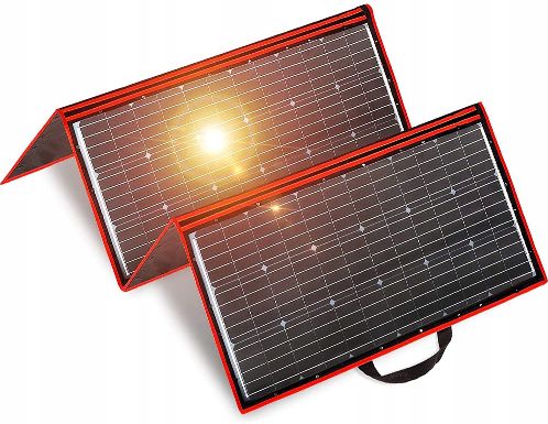 DOKIO FFSP-160M Przenośny składany panel słoneczny + kontroler 160W