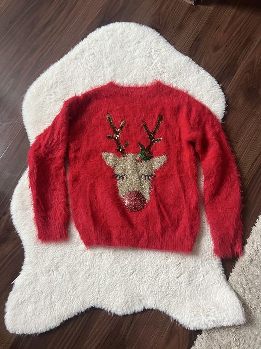 Новорічний светр травка