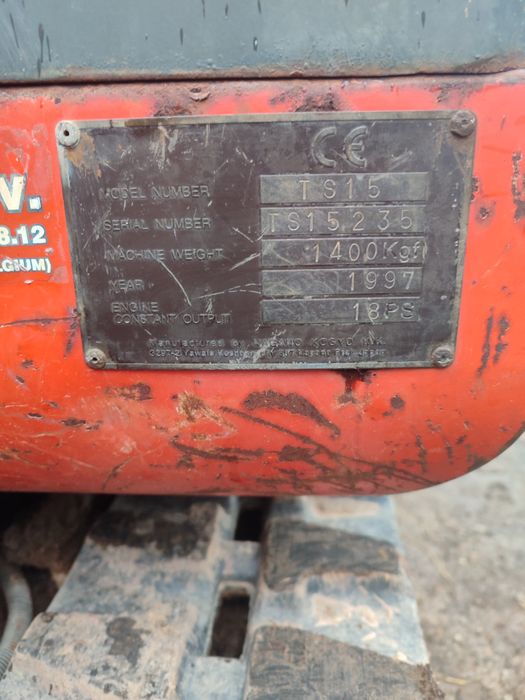 Minikoparka Eurotom TS15