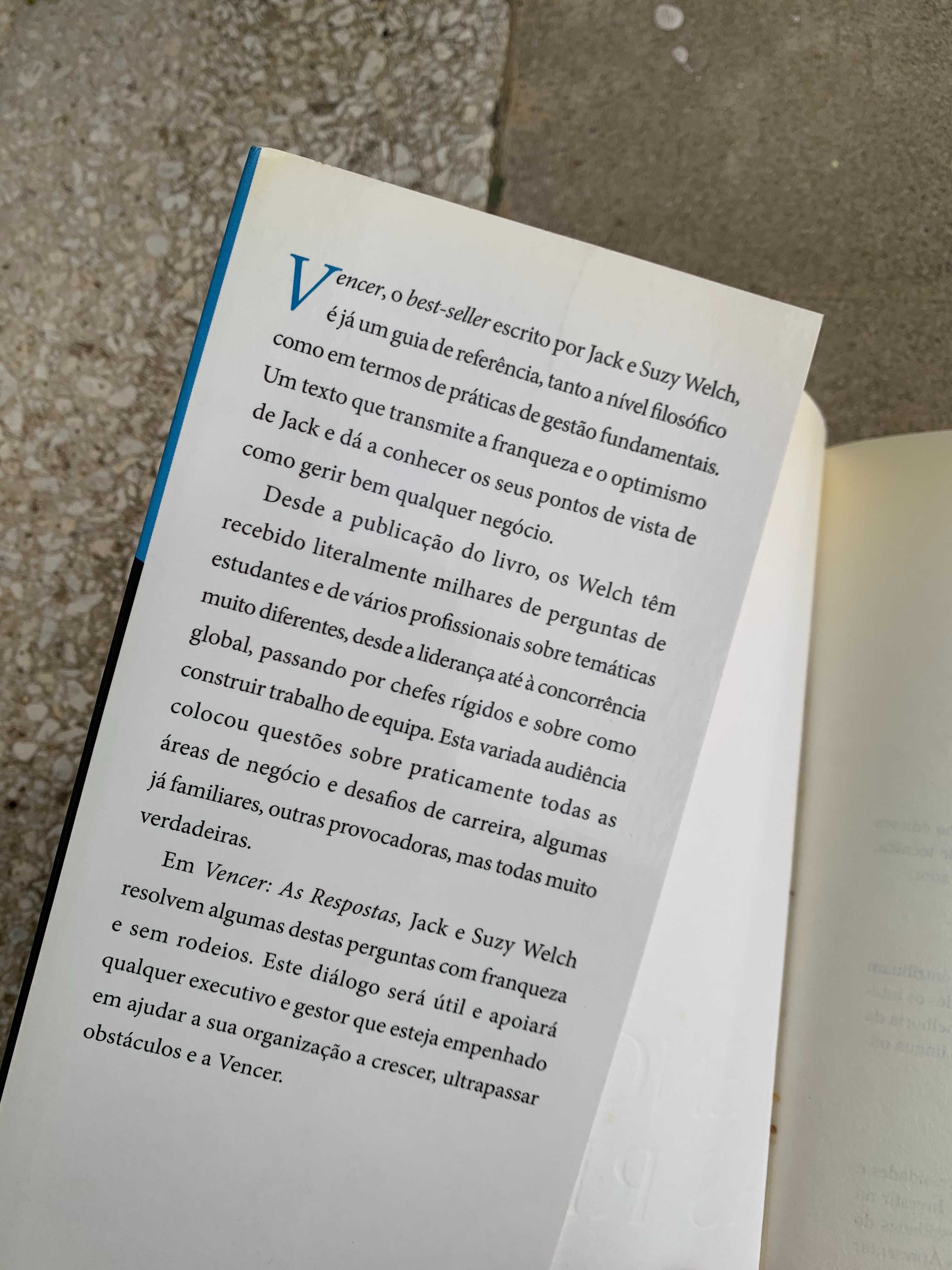 Livro Vencer: As Respostas As 74 perguntas  de Suzy Welch e Jack Welch