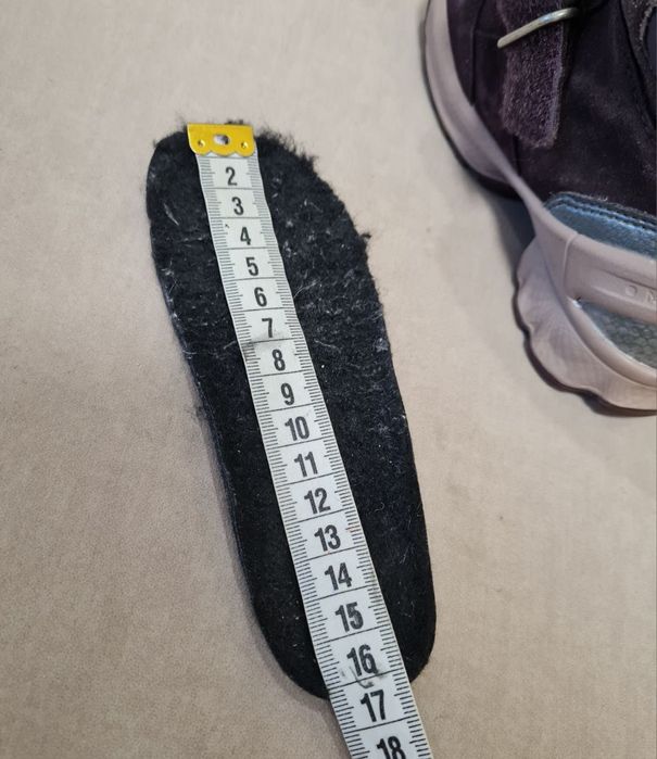 Зимние ботинки сапоги Ecco р.25 натуральная кожа