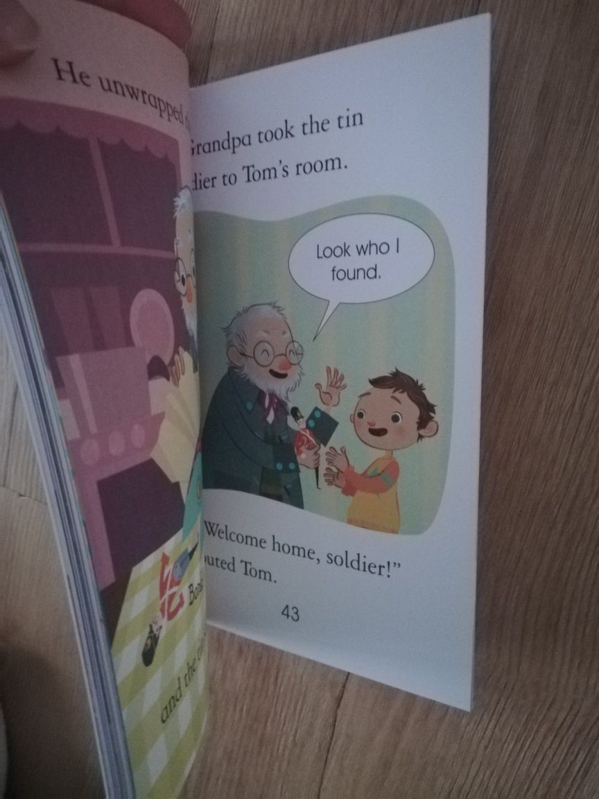 Książka po angielsku Usborne Tin Soldier