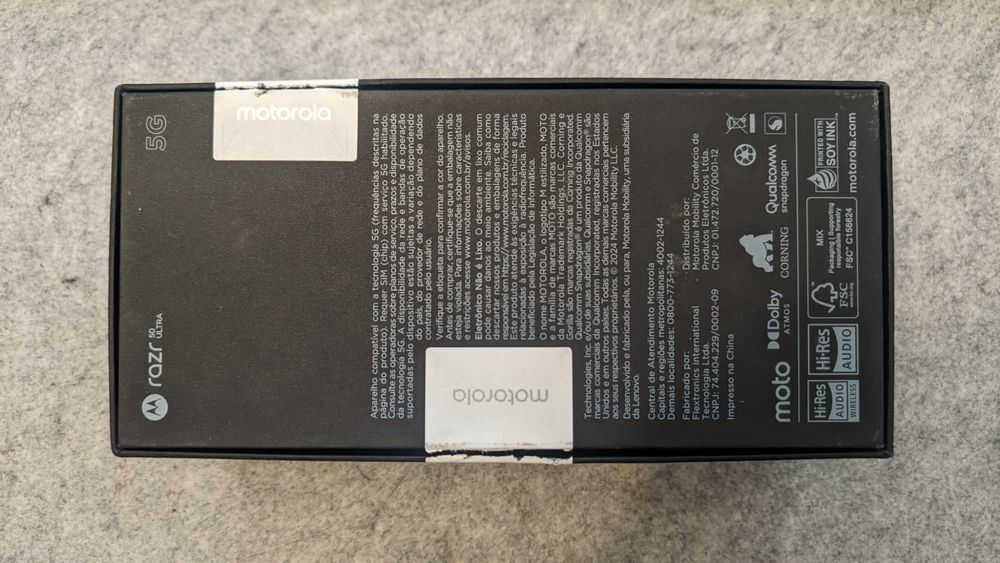 Motorola Razr 50 Ultra - Não liga