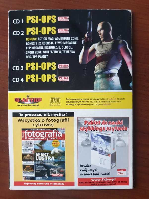 CD Action numer 113 Psi-Ops Sama Gra
