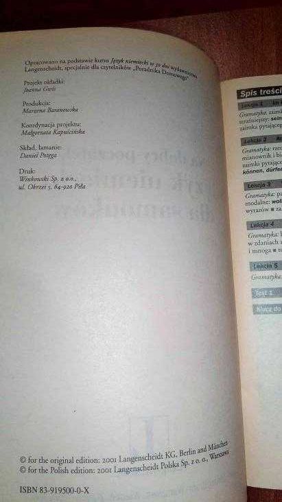 Język niemiecki dla samouków + CD