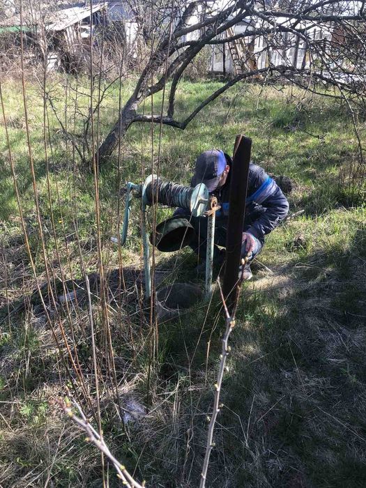 Криниці чистимо,поглиблюємо.