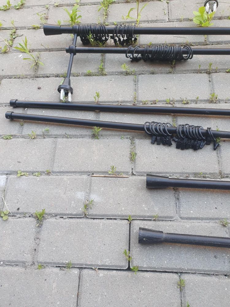 Karnisze podwójne 6 sztuk