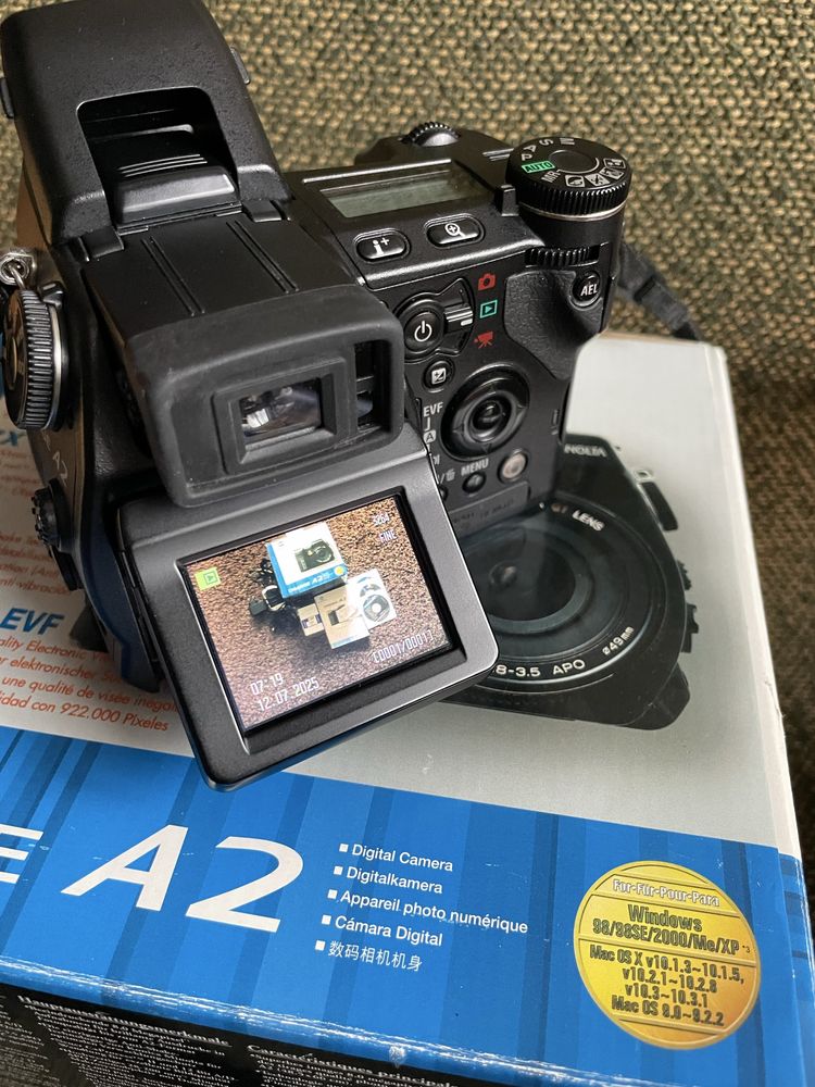 Konica Minolta DiMAGE A2 – stan idealny, pierwszy właściciel