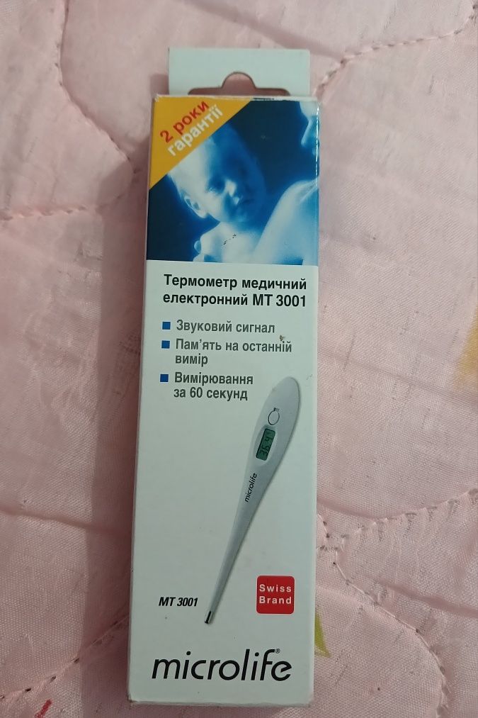 Электронный Термометр.  Mikrolife. Состояние Нового.