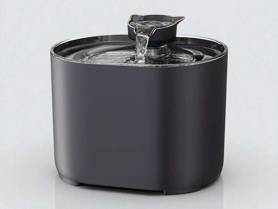 Cicha fontanna dla zwierząt 2,2 L – poidło automatyczne premium [NOWA]