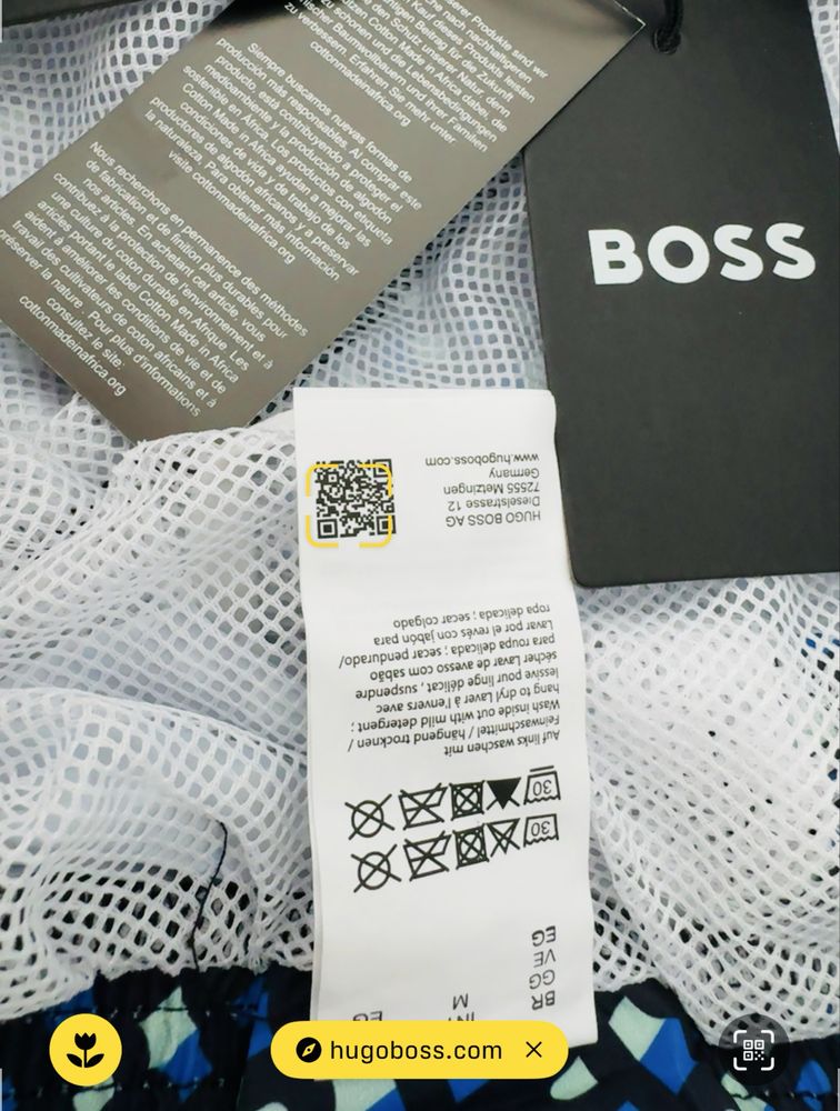 Hugo Boss spodenki męskie