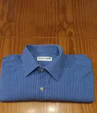 Camisa unisexo tons azul