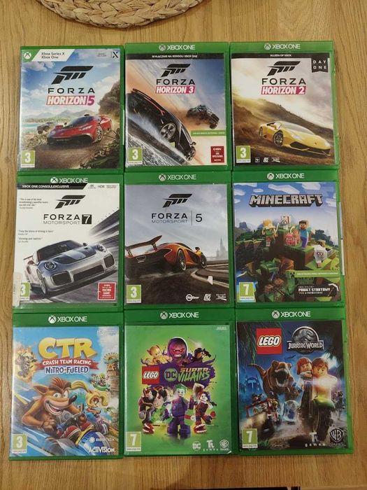 Gry Xbox One S X Series Fifa Forza Horizon Minecraft