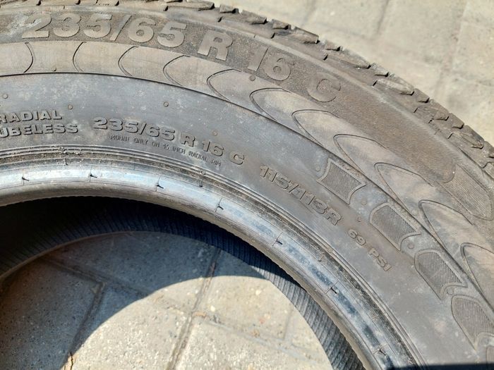 Opona letnia 235/65R16C Continental Vanco 2 pojedynka 8.5mm