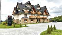 Willa - pensjonat z 25 pokojami ,sala kinowa , Spa , działka 3060m2