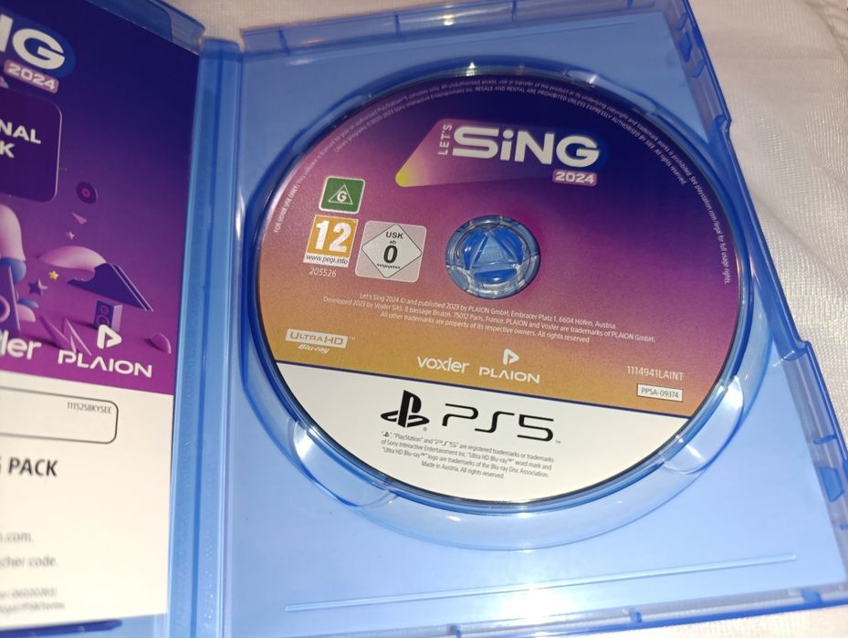 Let's Sing 2024 PS5 stan idealny sklep możliwa zamiana