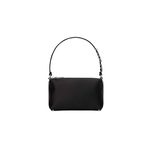 Сумка Alexander Wang Heiress Satin Pouch With Crystal Logo Black