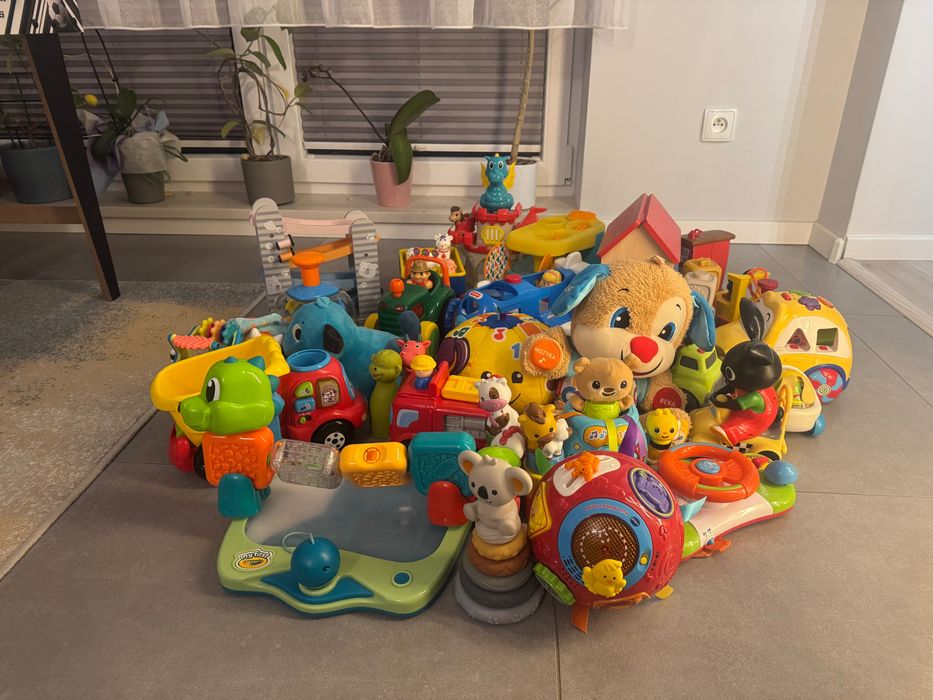 Mega zestaw zabawek dla niemowlaka