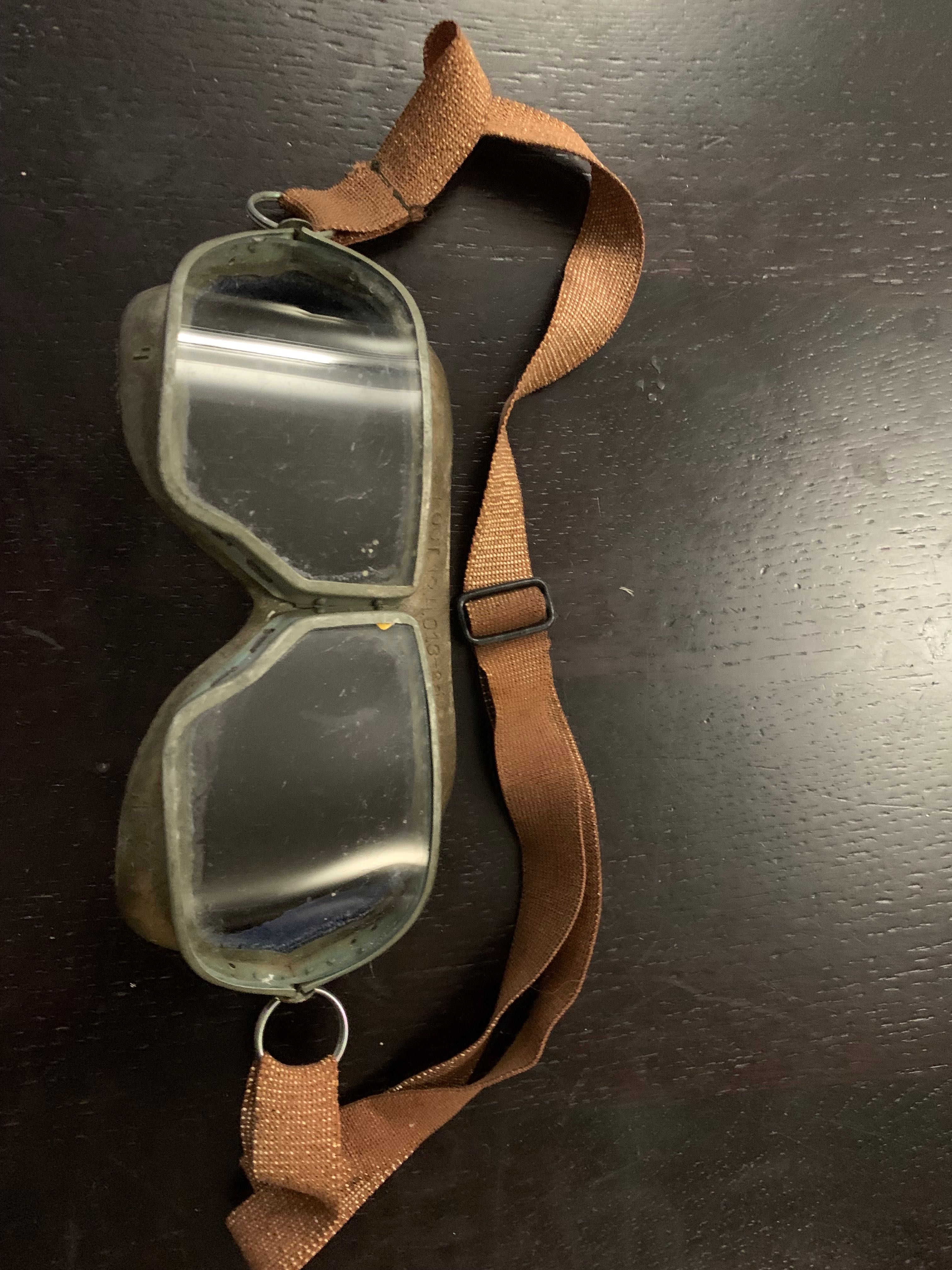 Stare gogle motocyklowe