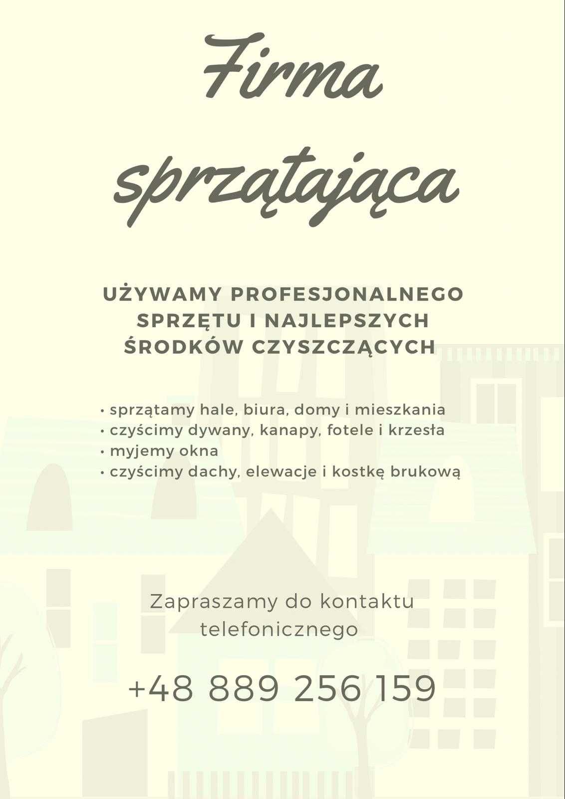 Sprzątamy biura, hale, magazyny