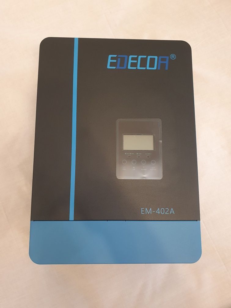 Гібридний сонячний інвертор ИБП edecoa 4200Вт 24 дбж зарядное упс mppt