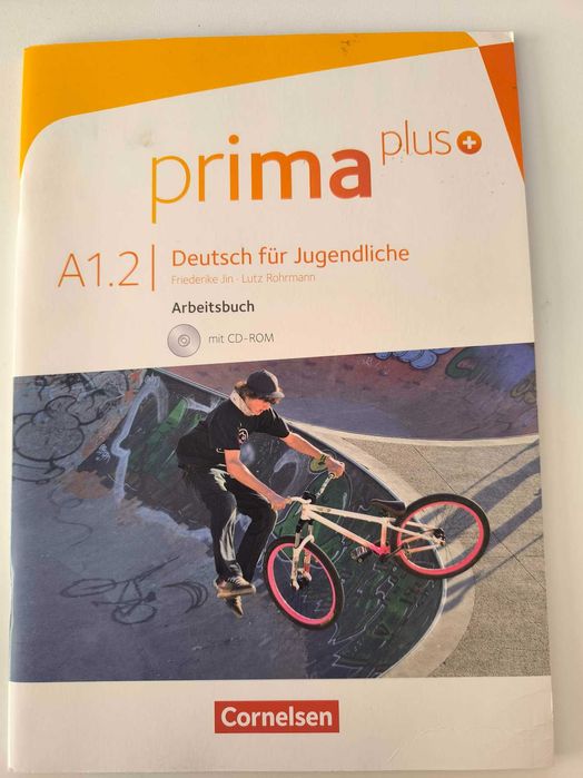 Prima Plus A1.2 (caderno de atividades de alemão) (nunca foi usado)