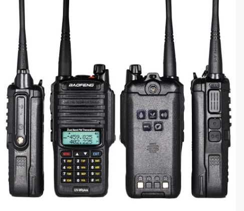 Рация Baofeng UV-9R Plus MK1 8W, Li-ion 2200 мАч UHF/VHF, IP67