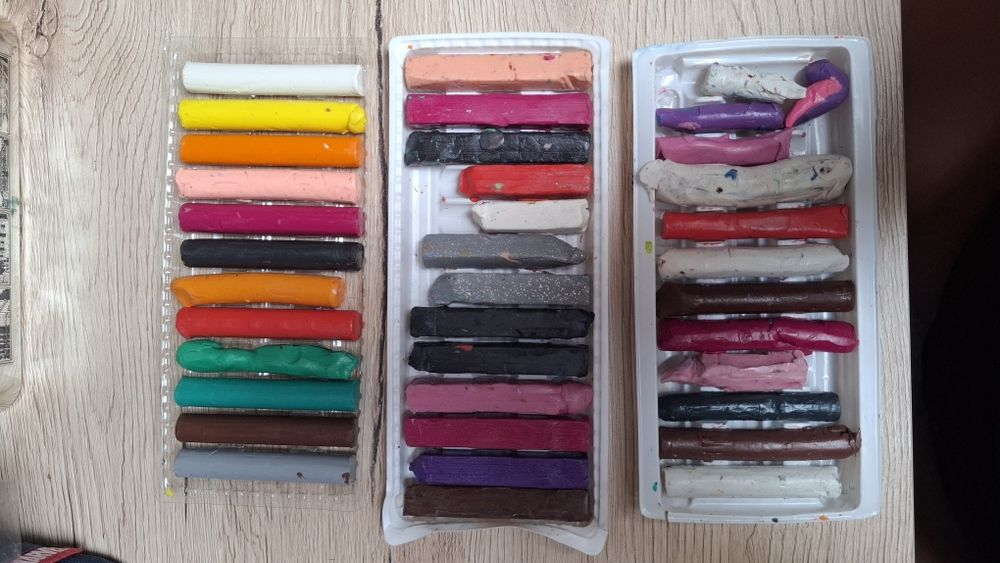 Plastelina mix kolorów