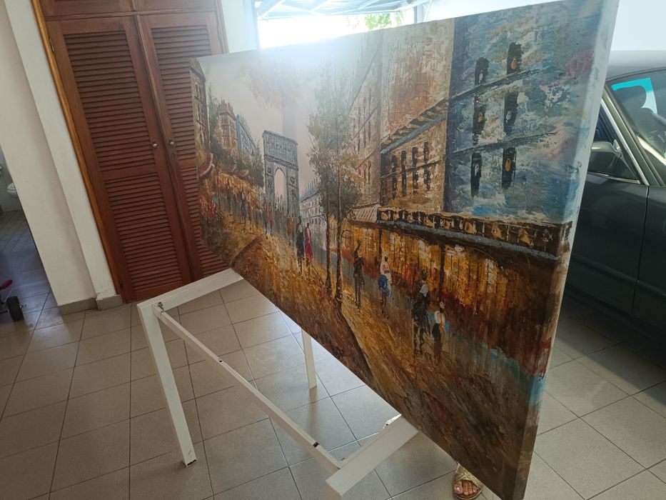 Quadros pintados a mão