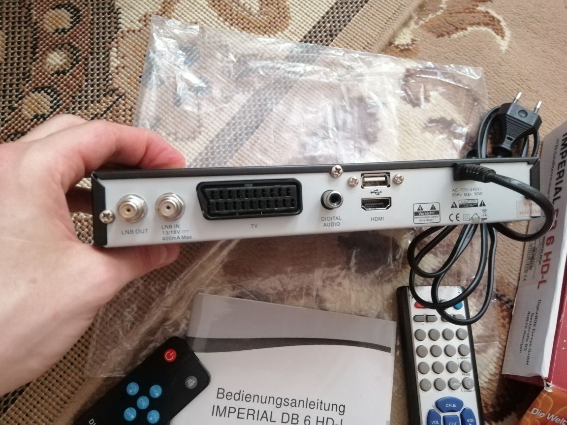 HDTV Receiver Digitalbox Imperial DB6 HD-L