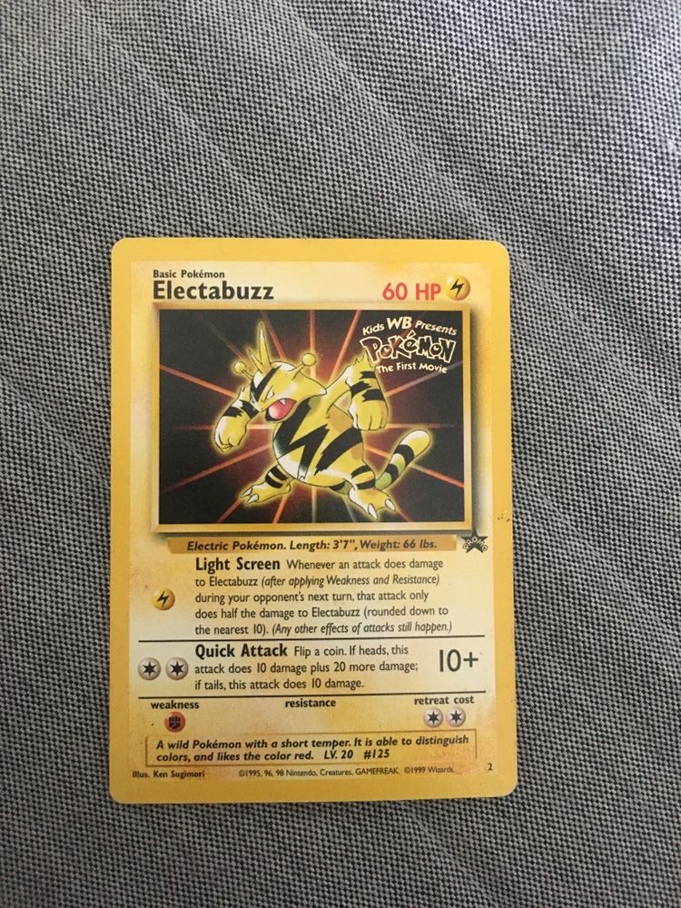 Electabuzz Black Star Promo