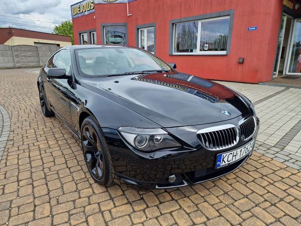 BMW Seria 6 V8-367 kM auto w oryginale - bardzo zdbana