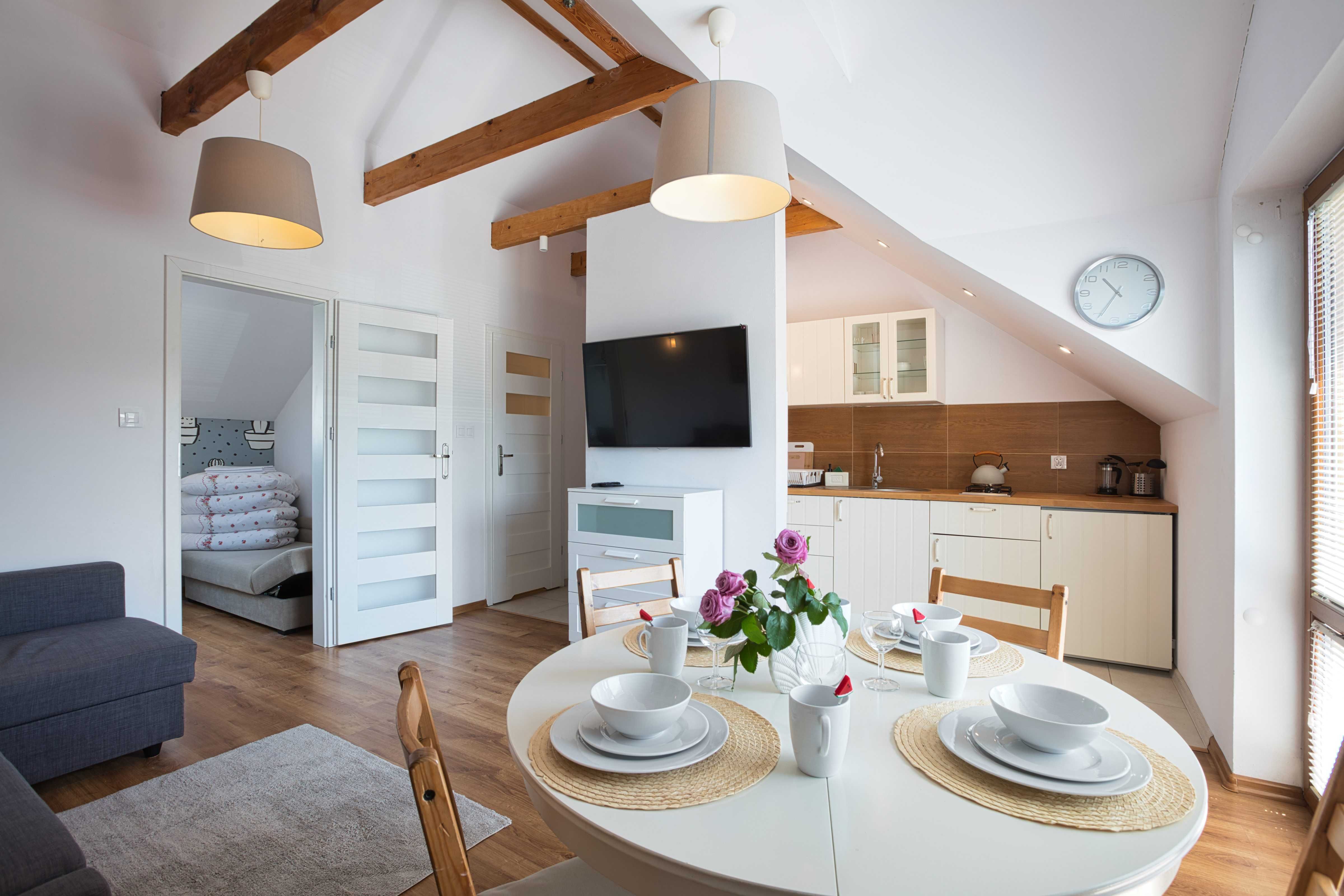 Domki i Willa Daria Jantar. Apartamenty dwupokojowe nad Bałtykiem.