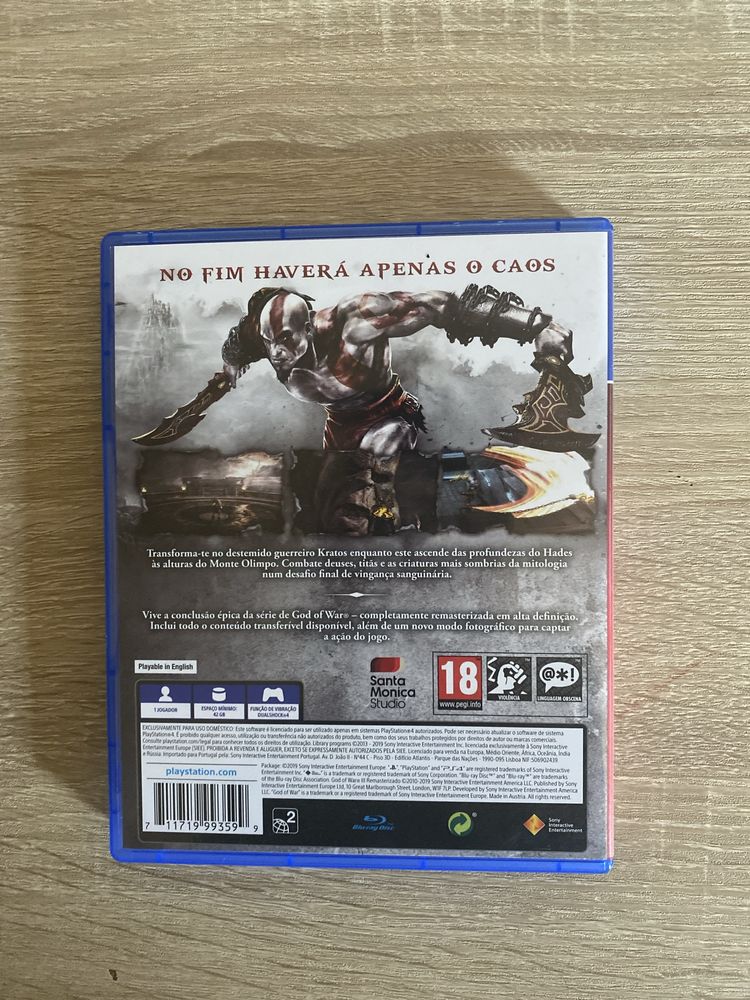 God Of War 3 Remasterizado