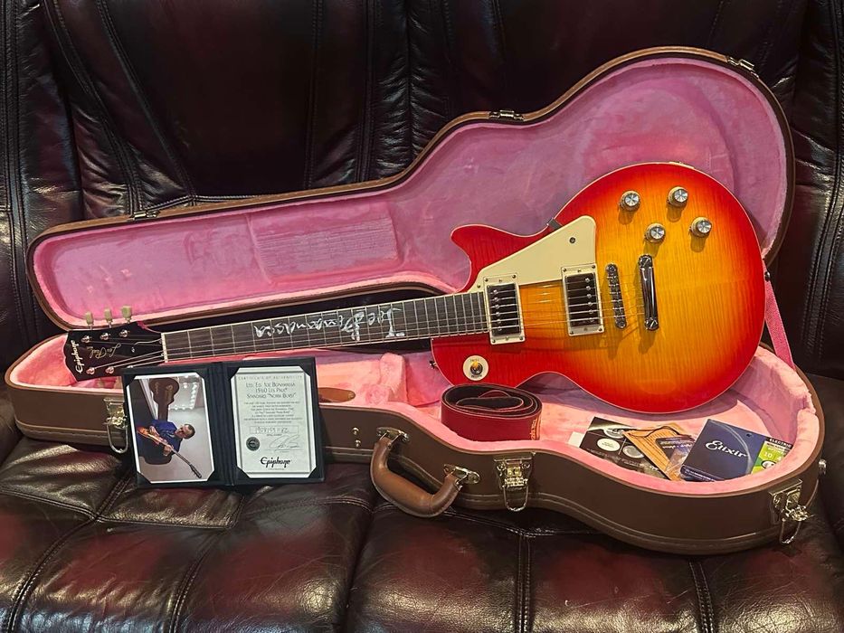 Epiphone Joe Bonamassa 1960 Les Paul Standard “Norm Burst”(mint,1190$)