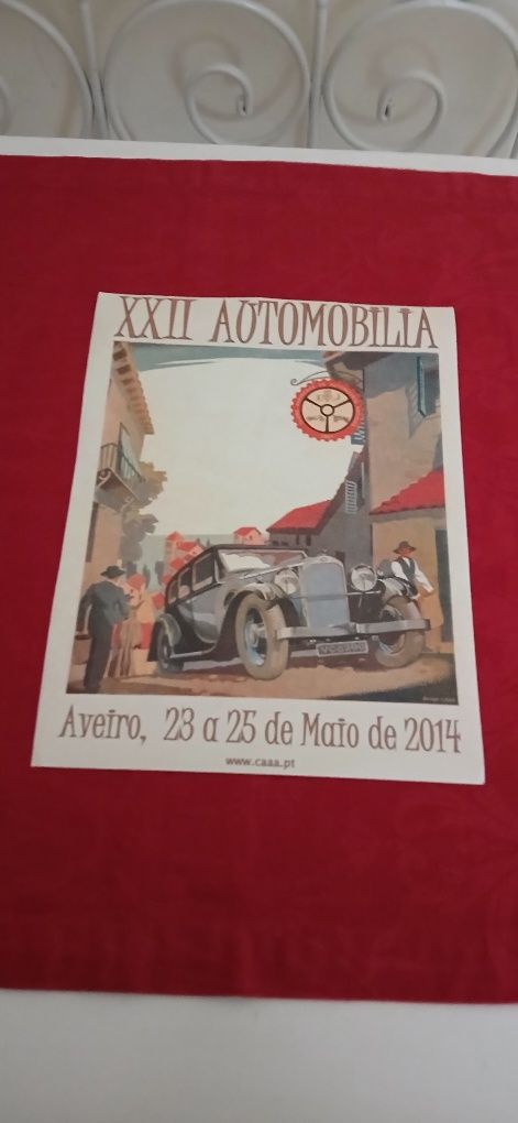 Cartaz da XXII Automobilia Aveiro 2014