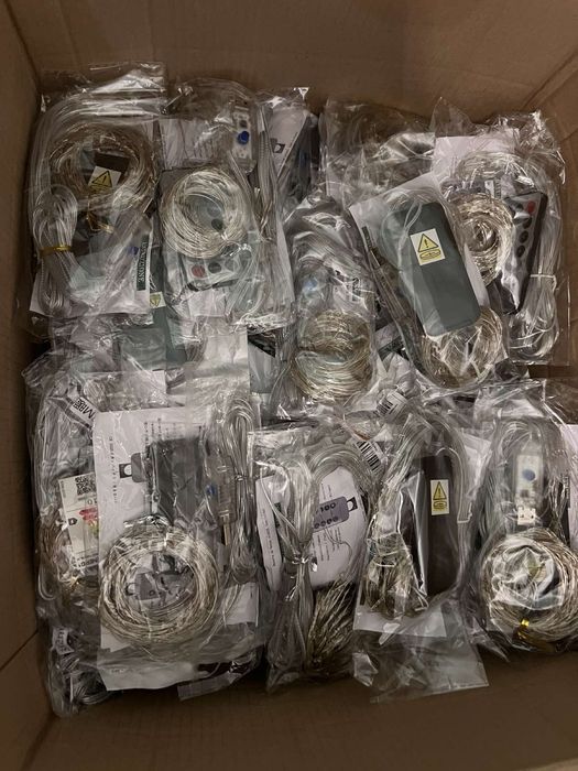 Гірлянда роса шторка