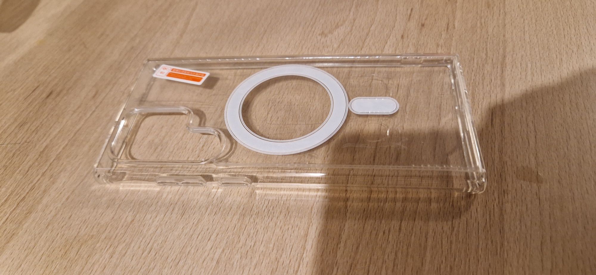 NOWE Etui Magnetyczne MagSafe Clear do Samsung Galaxy S22 Ultra