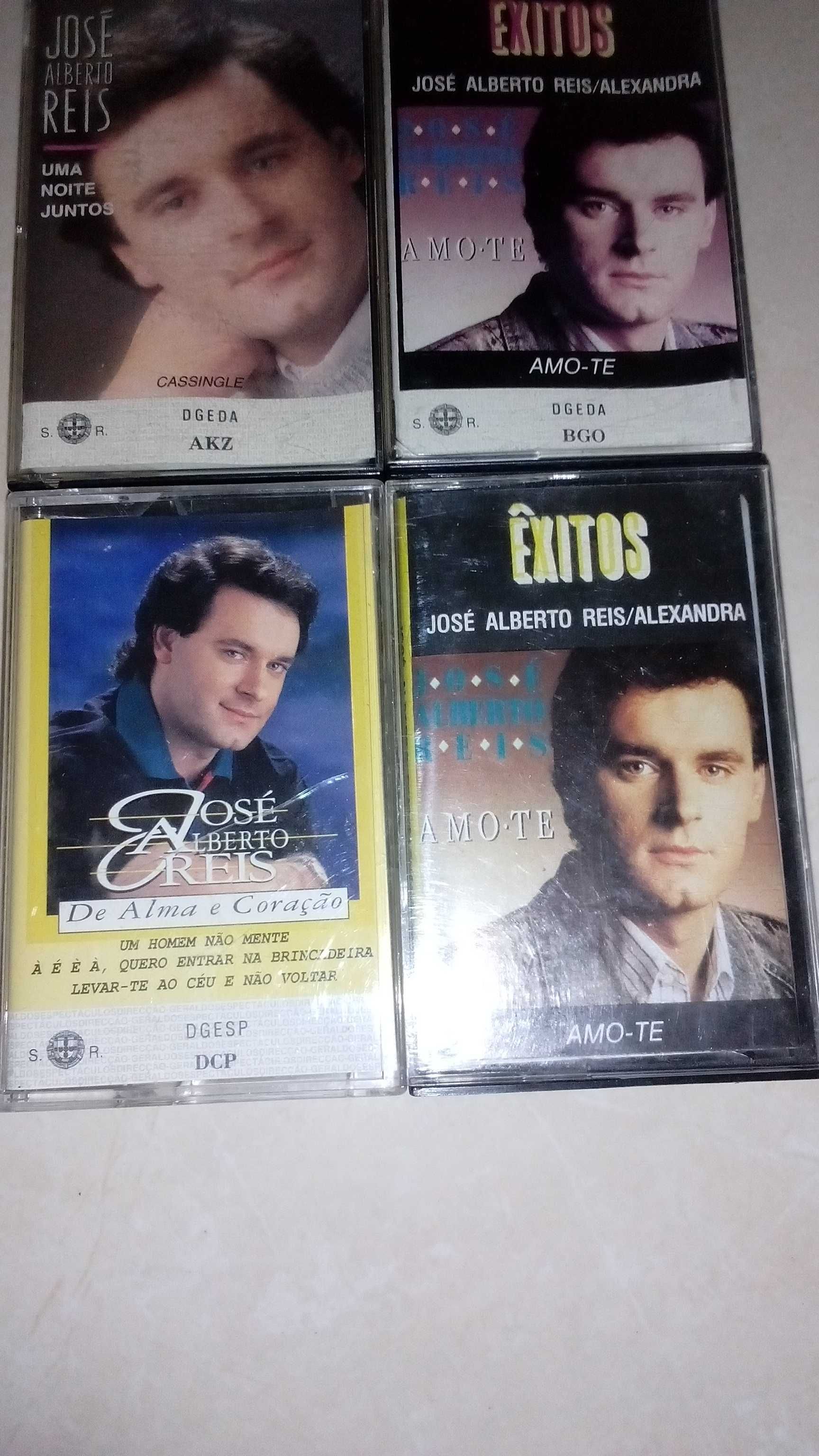 cassetes musica Toy Jose Malhoa Agata Roberto Leal e varios