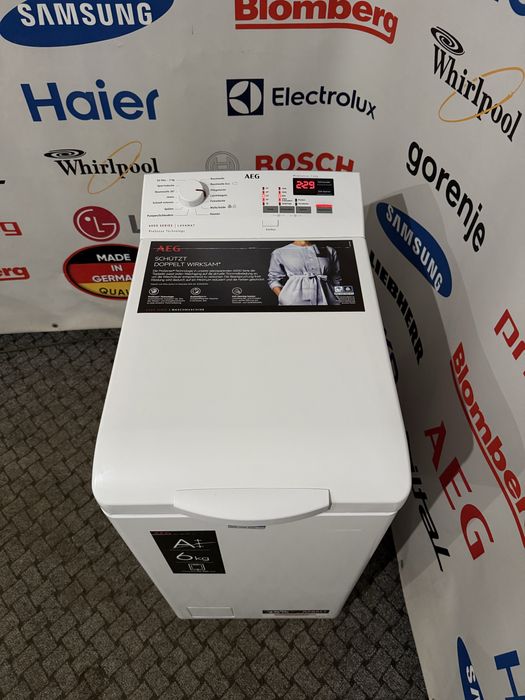 Пральна машина/вертикалка/ пралка вузька AEG Electrolux L6TB40260 6кг